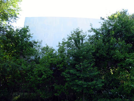 M-60 Drive-In Theatre - Screen - Photo From Water Winter Wonderland